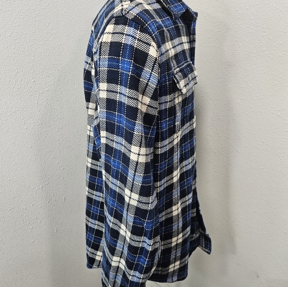 Orvis thick flannel men's button-down XL - Picture 6 of 8